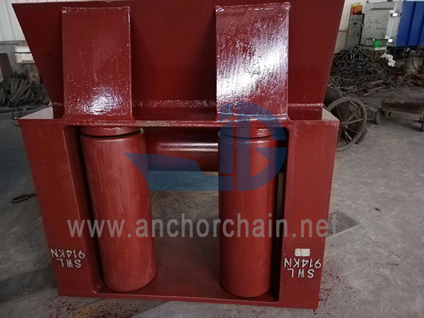 JIS F2026 Fairlead з горизонтальним роликом
