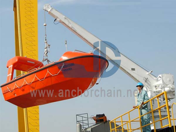 Однорукальний ручний поворотний рятувальний плот Шлюпбалка