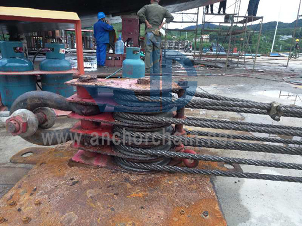 ZHC Series 7 Sheave Wire Rope Block for Ships-Jack