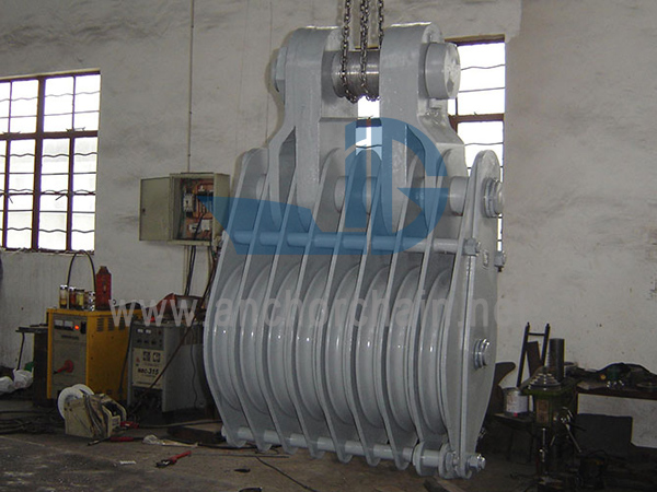 ZHC Series 8 Sheave Wire Rope Block для суднових губок